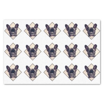 French Bulldog Tissue Paper by pdphoto at Zazzle