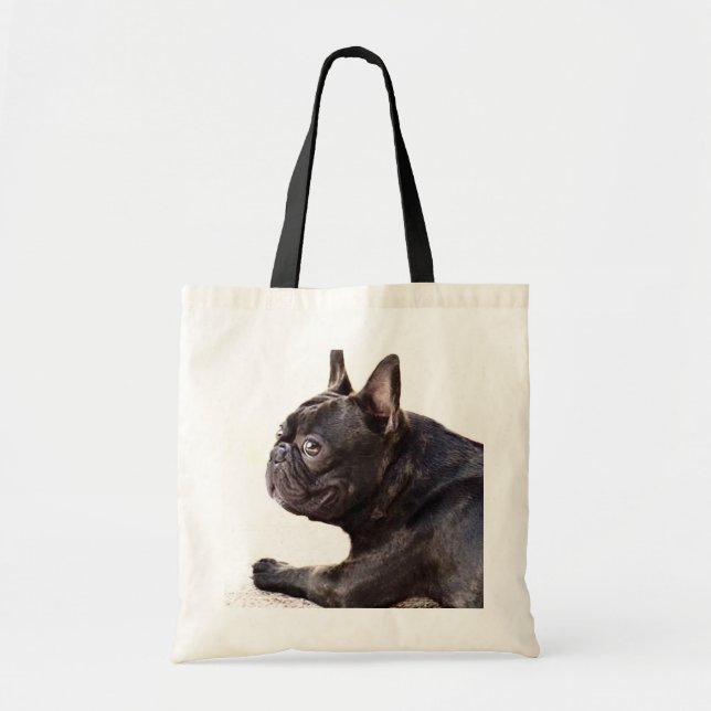 French bulldog tote bag (Front)