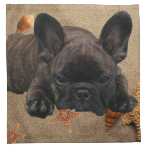 French Bulldog Towel Napkin