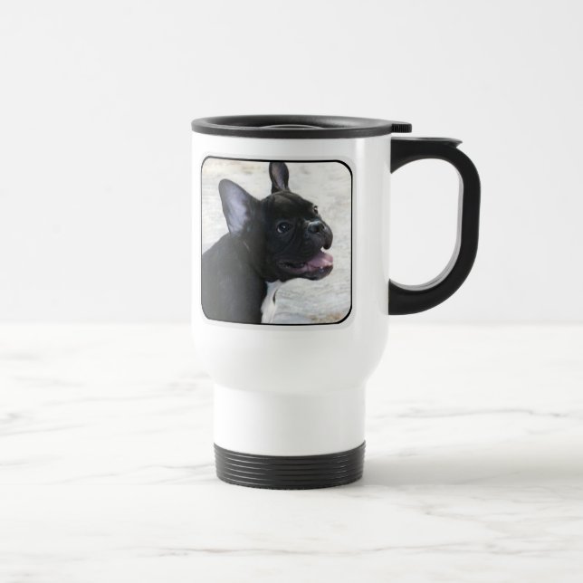 French Bulldog travel mug (Right)