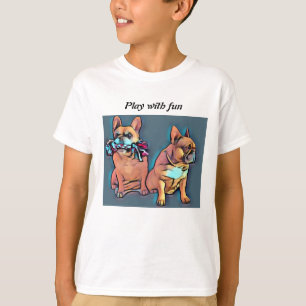French Bulldog two friends French Bulldog T-Shirt