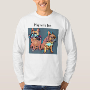 French Bulldog two friends French Bulldog T-Shirt