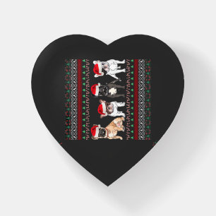 French Bulldog Ugly Christmas Sweater Essential T- Paperweight