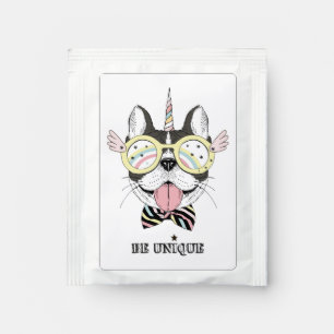 French Bulldog Unicorn Tea Bag Drink Mix