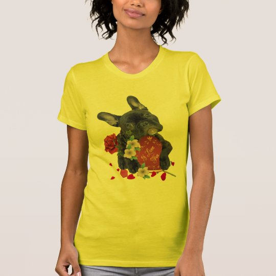 FRENCH BULLDOG VALENTINE APPAREL T-Shirt