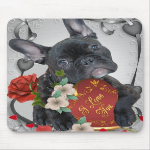 FRENCH BULLDOG Valentine Mousepad