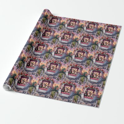 French Bulldog Valentine's Day  Wrapping Paper