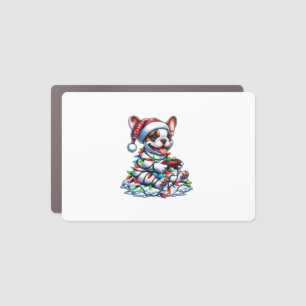 French Bulldog Video Game Controller Light Snow Sa Car Magnet