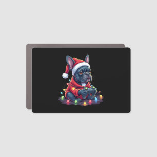 French Bulldog Video Game Controller Light Snow Sa Car Magnet