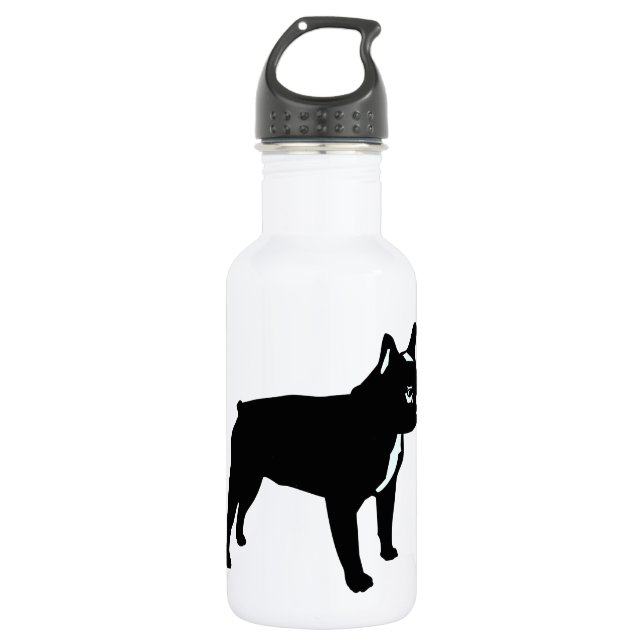 French Bulldog Water Bottle (Front)