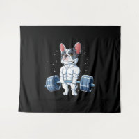 French Bulldog Weightlifting Funny Deadlift Gym