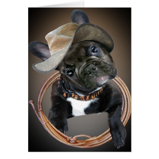 French Bulldog Western Art (Front)