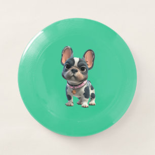 French Bulldog Wham-O Frisbee