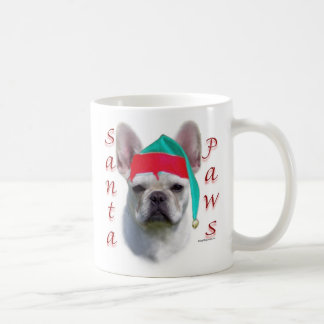 French Bulldog (wht) Santa Paws Coffee Mug