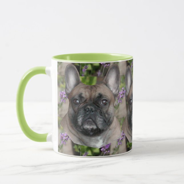 French Bulldog with bee Mug (Left)