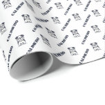 French bulldog with name Wrapping Paper