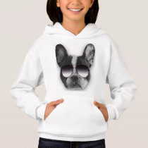 French Bulldog with Sunglasses Hoodie French Bulldog with Sunglasses Hoodie
