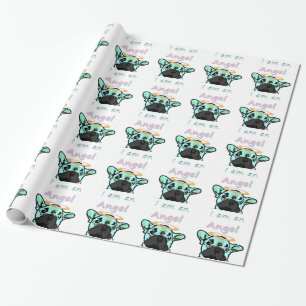 French Bulldog wrapping paper