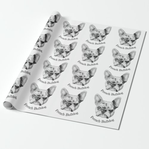 French Bulldog Wrapping Paper