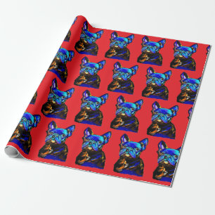 French Bulldog Wrapping Paper