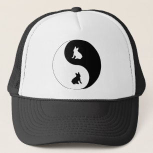French Bulldog Yin Yang Trucker Hat