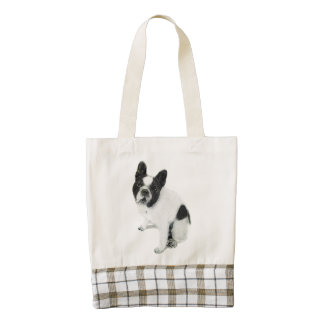 French Bulldog Zazzle HEART Tote Bag