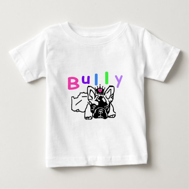 French bulldoggen baby shirt (Front)
