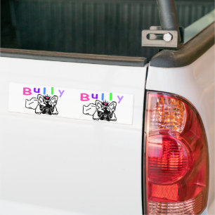French bulldoggen car sticker