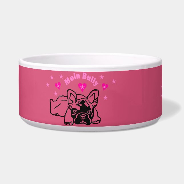 French Bulldoggen Hundapf Bowl (Front)