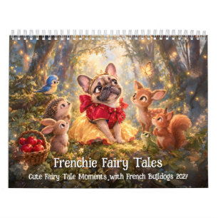 French Bulldogs 2027 Fairy Tales - Cute Moments Calendar
