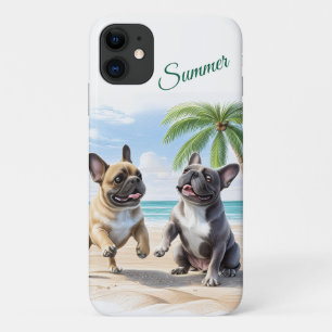 French Bulldogs Beach French Bulldog iPhone 11 Case