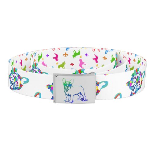 French Bulldogs Belt