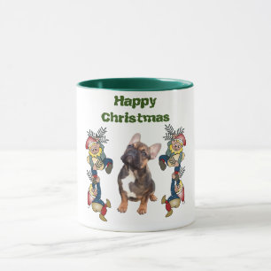 French Bulldogs Christmas French Bulldog Mug