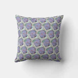 French Bulldogs Comic French Bulldog Throw Pillow