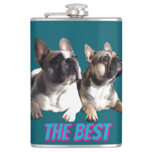 French Bulldogs French Bulldog the Best Flask