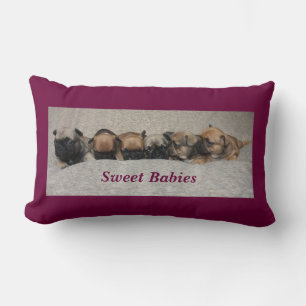 French Bulldogs funny French Bulldog Lumbar Pillow