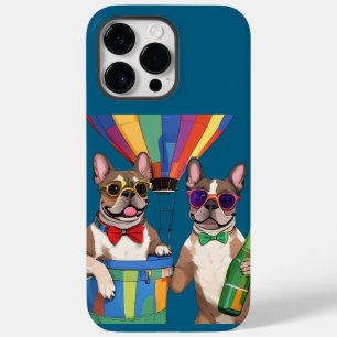 French Bulldogs Happy New Year Case-Mate iPhone 14 Pro Max Case