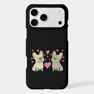 French Bulldogs Love iPhone 17 Pro Max Case