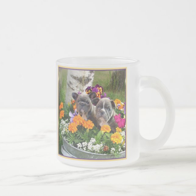 French bulldogs mug (Right)