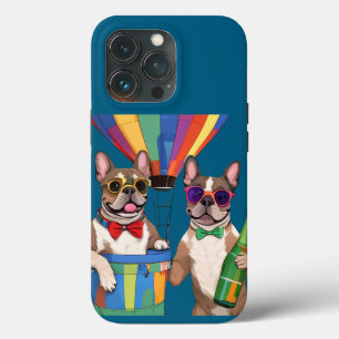 French Bulldogs New Year French Bulldog iPhone 13 Pro Case