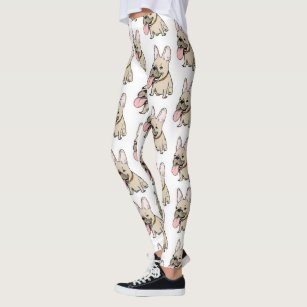 French Bulldog Print Leggings