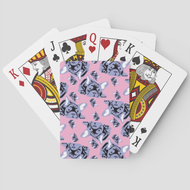 French Bulldogs Poker Cards (Back)