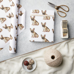 French Bulldogs Wrapping Paper