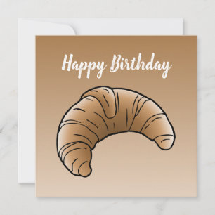 French Butter Croissant Card