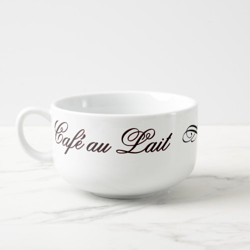 French Caf au Lait Mug