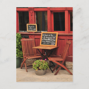 French Cafe Postcard