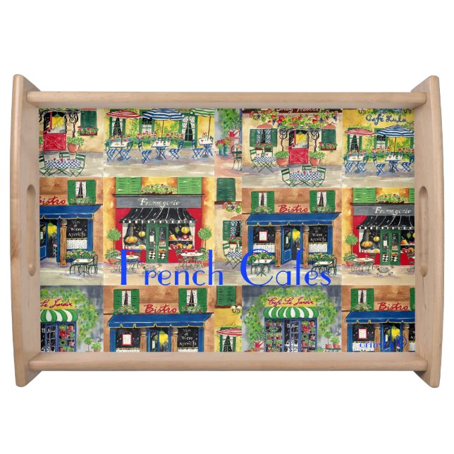 French Cafes tray (Front)