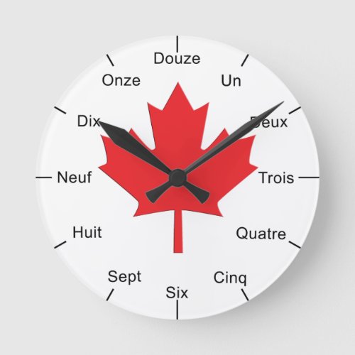 French Canadian Wall Clock