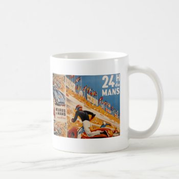 French Car Race Vintage - 24h Du Mans Coffee Mug by 13FrenchStreet at Zazzle