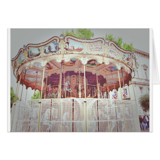 French carousel cards (Front Horizontal)